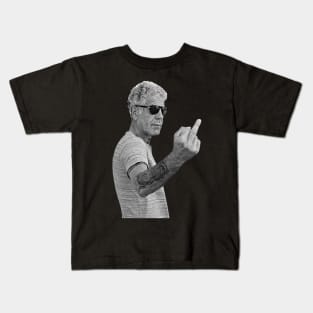 Anthony Bourdain Culinary Explorer Kids T-Shirt